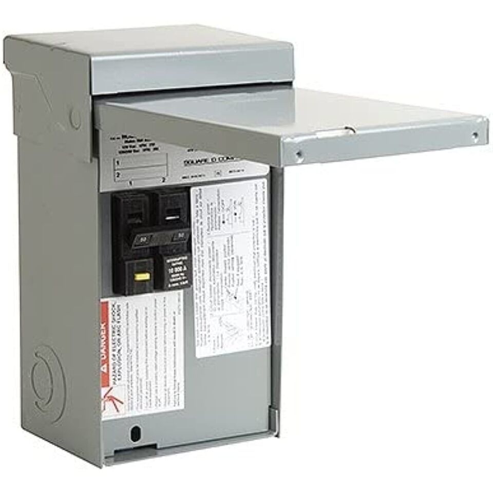 Homeline 50-Amp Hot Tub/Pool/Spa Pack Main Lug Load Center - $155.94