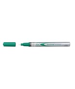 NEW SEALED Pentel Outline Dual-Color Marker Pen GREEN SILVER Metallic MS... - £4.63 GBP