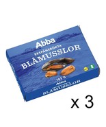 Abba Oakchip Smoked Blue Mussels, 105 grams - 3 pcs - $69.00