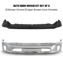 Front Bumper &amp; Upper Cover Kit For 2013-2018 Ram 1500 2019-2022 Ram 1500... - £580.59 GBP