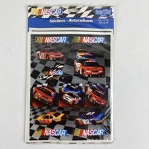 Heartline NASCAR Stickers Autocollants 4 Sheets Total NEW 2002 Hallmark Cards - $4.94