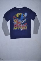 Boy&#39;s Size Xl Batman &amp; Robin Dc Comics Long Sleeve Shirt - £5.60 GBP