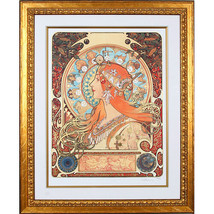 &quot; Zodiak &quot; Da Mucha Alphonse, Stampa Firmato E Numerata - $3,742.27
