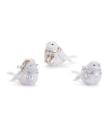 Glittered Winter Bird with Scarf (Set of 6) - $1,378.85 MXN