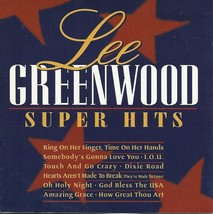 Lee Greenwood CD Super Hits 1996 - £1.55 GBP