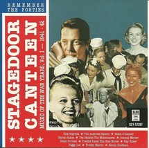 Stagedoor Canteen CD Andrews Sisters Peggy Lee Benny Goodman Kay Kyser 1990 - £1.56 GBP