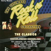 Ultimate Rock n Roll Classics CD Ben E King Roy Orbison Ritchie Valens 1993 - £1.55 GBP