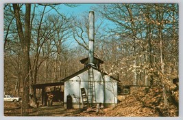 Postcard Stanley-Thompson Sugar Camp Parke County Indiana Near Mansfield Lake - £3.55 GBP