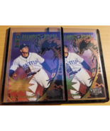 Alex Rodriguez 2x lot 1998 Skybox Metal Universe Diamond Heroes #4 Marin... - $4.00