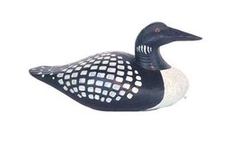 Medium Loon Antique Replica Duck Decoy Bird Made in USA Three Points Design - £38.94 GBP