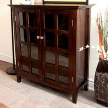 Tobacco Mission Craftsman Shaker Solid Pine Bookcase Cabinet - New! - $439.00