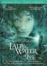 Lady In The Water DVD Paul Giamatti Bryce Dallas Howard Widescreen - £2.38 GBP