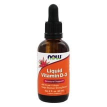 NOW Foods Liquid Vitamin D3 400 IU, 2 Ounces - $9.89