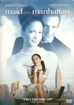 Maid In Manhattan DVD Jennifer Lopez Ralph Fiennes Full Screen Widescreen - $2.99