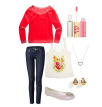 JUICY COUTURE coral VELOUR OFF SHOULDER CREW TOP made in USA NEW S L XL - $69.99