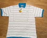 NWT Mens Creating Limitless Heights CLH Sz XL Striped Polo Short Sleeve Y2K - $14.85