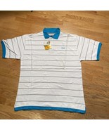 NWT Mens Creating Limitless Heights CLH Sz XL Striped Polo Short Sleeve Y2K - €11,48 EUR