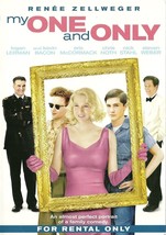 My One And Only DVD Renée Zellweger Kevin Bacon Logan Lerman Widescreen - $2.99
