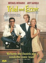 Trial And Error DVD Jeff Daniels Charlize Theron Michael Richards Rip Torn - £2.38 GBP