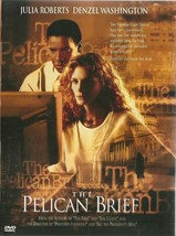 The Pelican Brief DVD Julia Roberts Denzel Washington Sam Shepard John Heard - £2.39 GBP