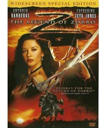 The Legend Of Zorro DVD Antonio Banderas Catherine Zeta-Jones Special Ed... - $2.99