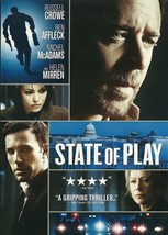 State Of Play DVD Russell Crowe Ben Affleck - £2.33 GBP