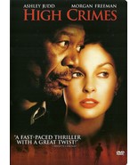 High Crimes DVD Ashley Judd Morgan Freeman Jim Caviezel Amanda Peet - £2.42 GBP