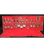 WM A Rogers Oneida Ltd AA Heavy Lady Drake Pattern  25 Piece Flatware Set - $55.67 CAD