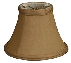 Royal Designs, Inc. True Bell Clip-On Chandelier Lamp Shade, 3 x 6 x 4.5, Antiqu - £12.77 GBP+