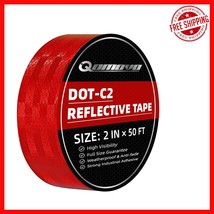 High-Intensity Reflective Conspicuity Tape 2&quot; x 50&#39; – DOT-C2 Safety Comp... - $523.72 MXN