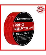 High-Intensity Reflective Conspicuity Tape 2&quot; x 50&#39; – DOT-C2 Safety Comp... - $519.78 MXN
