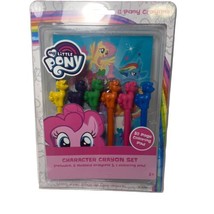 My Little Pony All-in-1 Coloring &amp; Activity Pad w Character Molded Crayo... - £5.11 GBP
