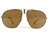 Carrera Sunglasses Bound RHLK1 Shiny Gold Aviators with Bronze HD Lenses - $98.29