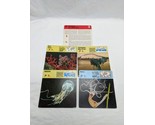 Lot Of (4) 1975 Rencontre Sponges And Jellyfishes Education Cards - $24.74