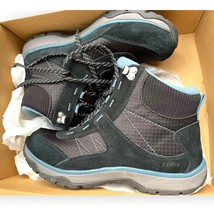 LL Bean Boots Snow Sneaker 5 Mid Boot | Womens 8, Black Blue NEW $140 - £56.21 GBP