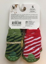 PETCO Holiday Warm Tail Socks for dogs SMALL Winter Apparel 2 pack - £13.68 GBP