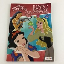 Disney Princess Jumbo Coloring Activity Book Door Hanger Games Mazes Pocahontas - £11.63 GBP