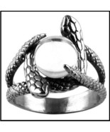 &quot;Snakes&quot; Outlaw Biker Ring In Stainless Steel! - £18.16 GBP