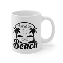Chill at the Beach Ceramic Mug 11oz - $17.99