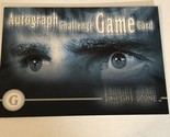 Twilight Zone Vintage Trading Card # Autograph Challenge Game Card G - £1.54 GBP