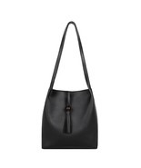 Fashion Women Tel Bucket  Pouch Casual Solid Color PU Messenger Handbag ... - £85.88 GBP