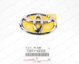 New Genuine For Toyota  07-14 FJ Cruiser Rear Door Emblem Badge 75471-42030 - $26.10