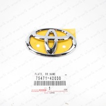 New Genuine For Toyota  07-14 FJ Cruiser Rear Door Emblem Badge 75471-42030 - £20.53 GBP