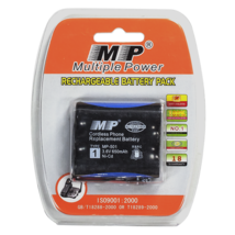 Multiple Power Rechargeable 3.6 Volt MP-501 Blister Pack (1 cell) 650mAh... - $10.37