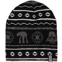 STAR WARS Holiday Knit Beanie Hat Black - £36.17 GBP