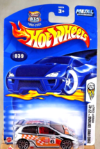 2003 Hot Wheels #39 First Editions 27/42 HONDA CIVIC Silver w/Chrome 10 Spokes - £10.99 GBP