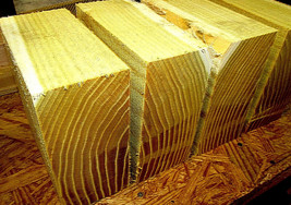 Four Beautiful Mulberry Bowl Blanks Lumber Wood Lathe Carve 5&quot; X 5&quot; X 3&quot; - £33.98 GBP