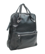 Vagarant Traveler Full Grain Cowhide Leather Backpack-Small Size LK09.BLK - €105,84 EUR