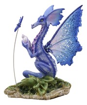 Ebros Magical Indigo Fairy Dragon by Amy Brown &#39;Possibilities&#39; Fantasy Figurine - £43.94 GBP