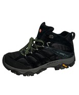 Merrell Men&#39;s Moab 3 Mid Hiking Boot Sneaker Black Size 13 Lk Nw! Worn Once - £54.68 GBP
